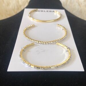 Baublebar 3 piece bracelet set NWT